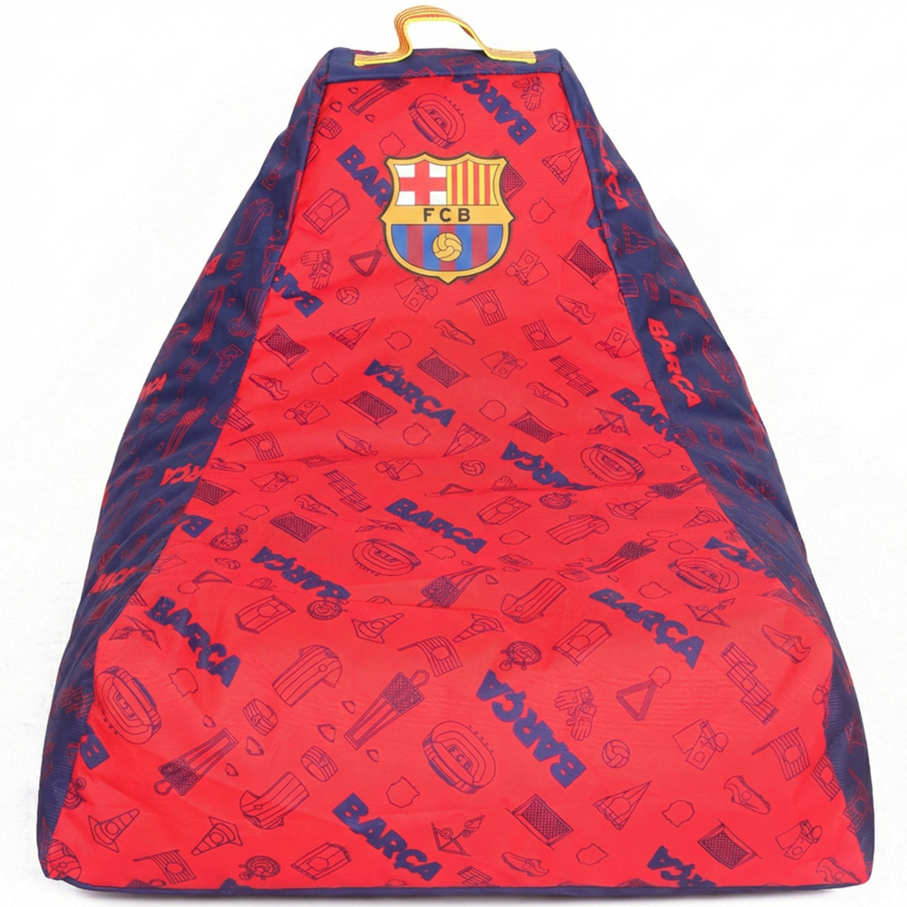 Kaikoo Barcelona Blue and Red Print Kids Tripod Chair Image 7