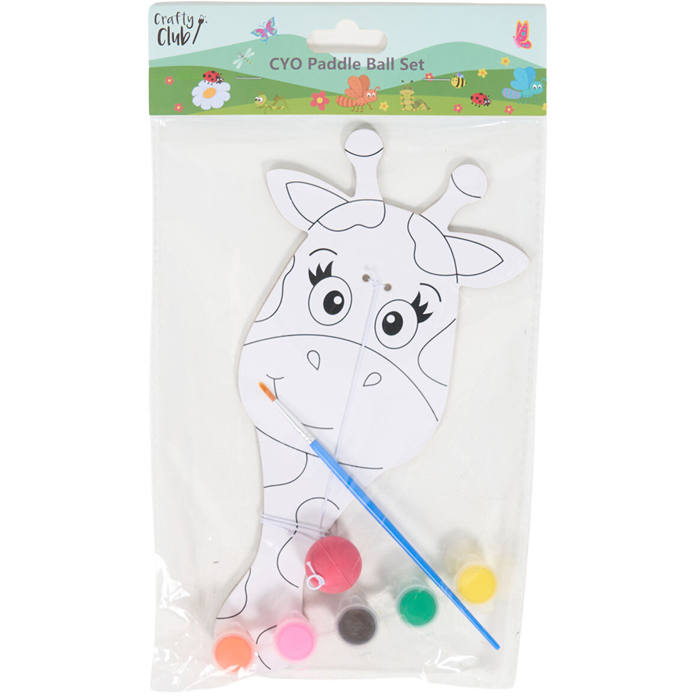 Colour Your Own Paddle Ball Set Image 4