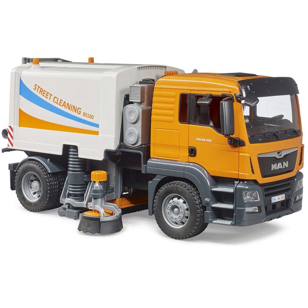 Bruder Kids MAN TGS Street Sweeper Playset Model Image 2