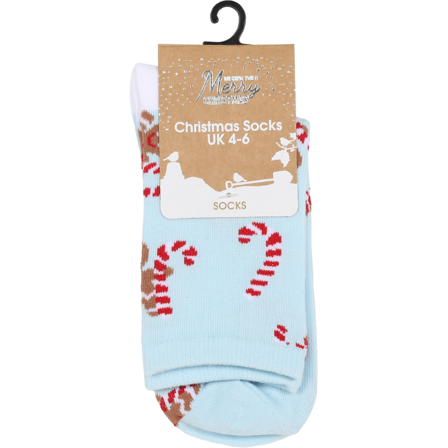 Christmas Womens Socks Multicolour Image 1
