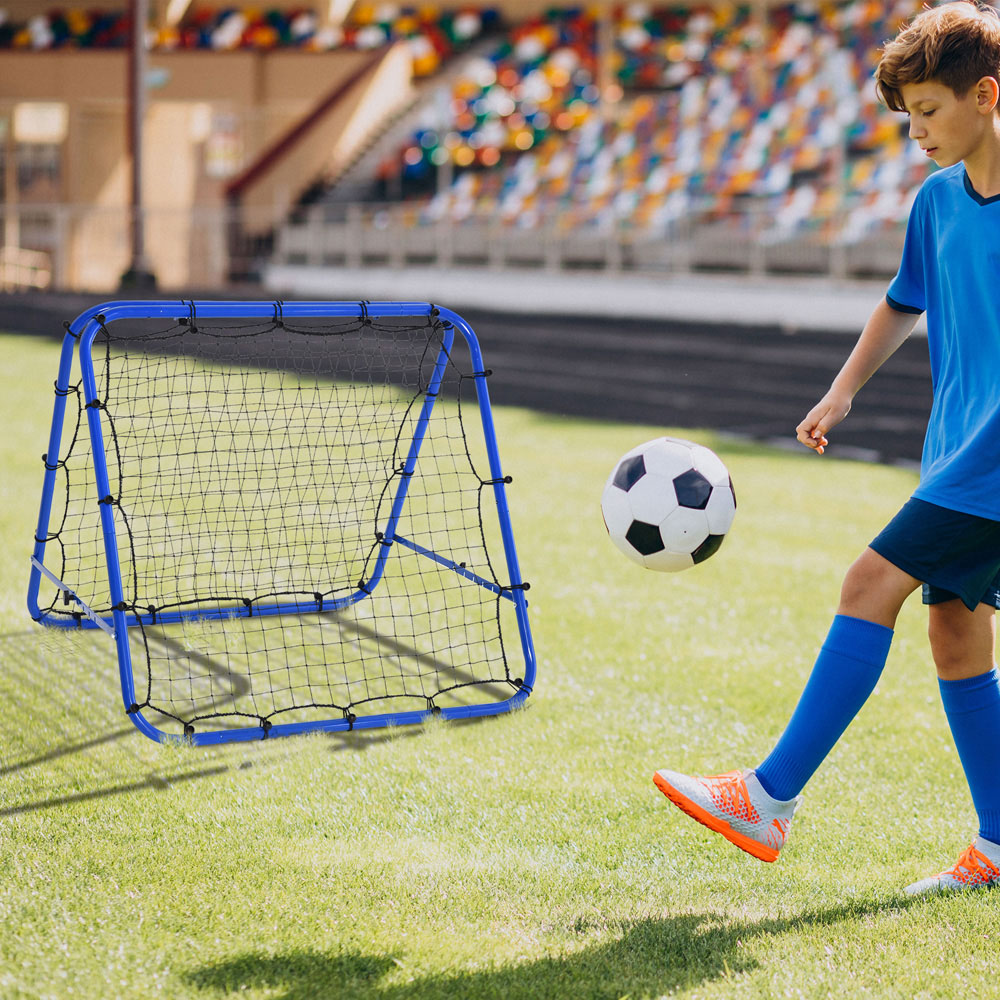 HOMCOM Blue Double Sided Rebounder Net Image 2