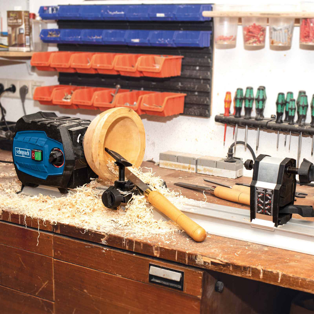 Scheppach DM600VARIO Wood Lathe 550W Image 2