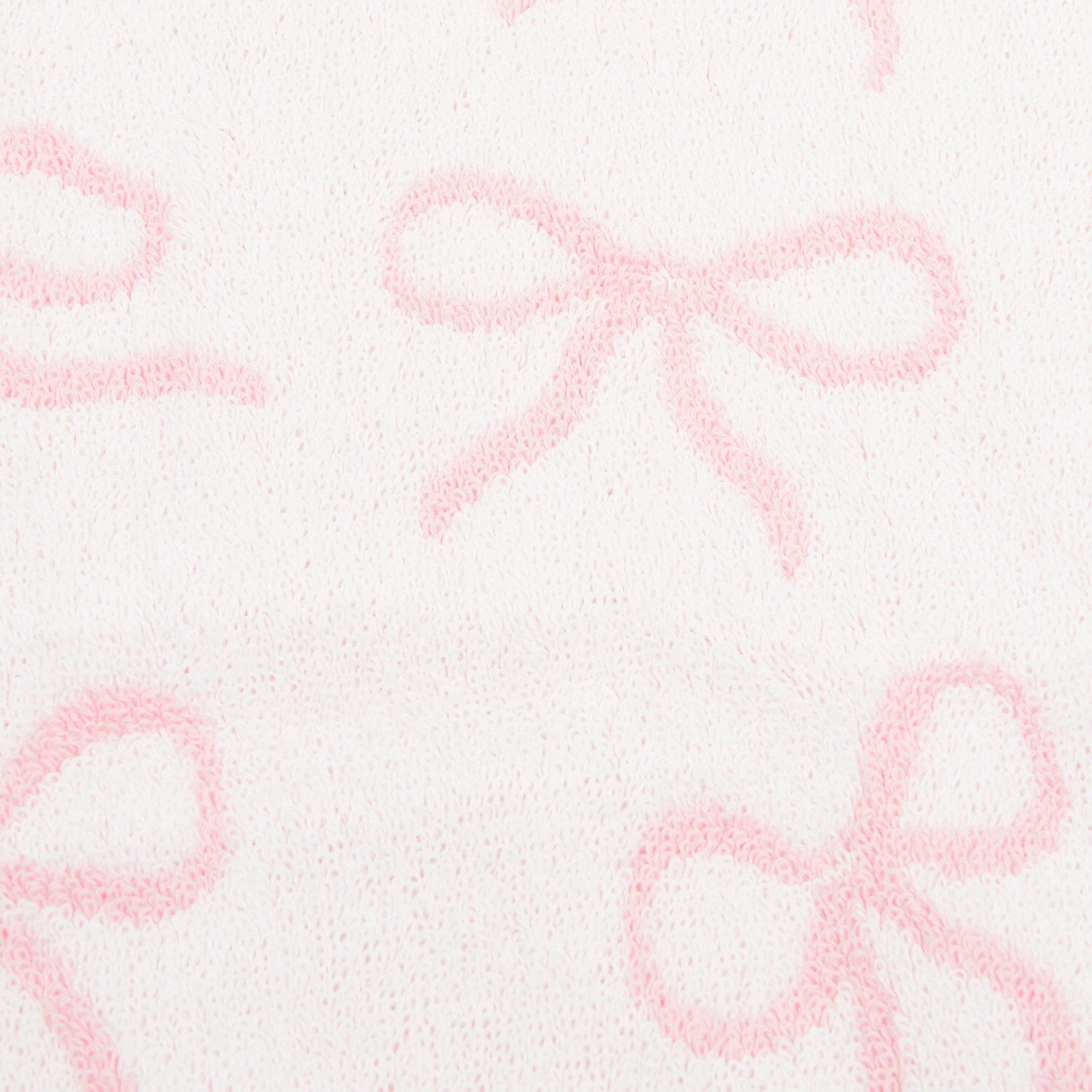 Bow Cotton Towel Pink Hand Towel Image 6