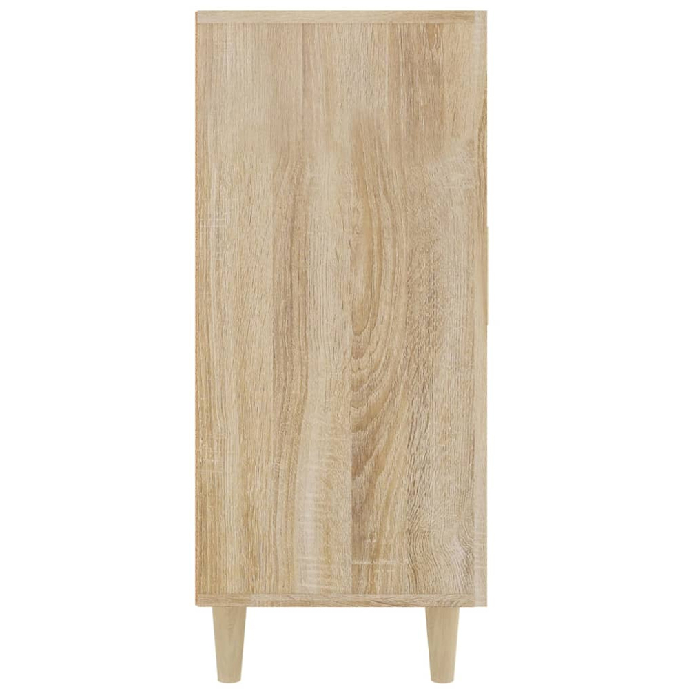 vidaXL 3 Door Sonoma Oak Sideboard Image 5