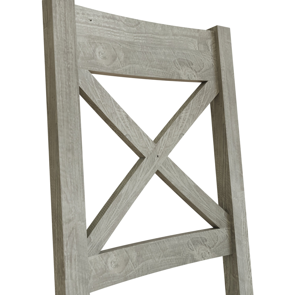 FWStyle Bowood Set of 2 Reclaimed Pine Dining Chairs Image 3