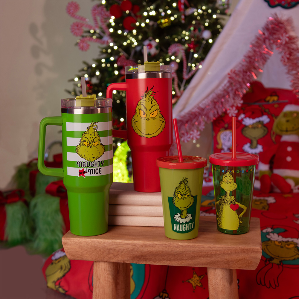 The Grinch Tumbler Red Image 3