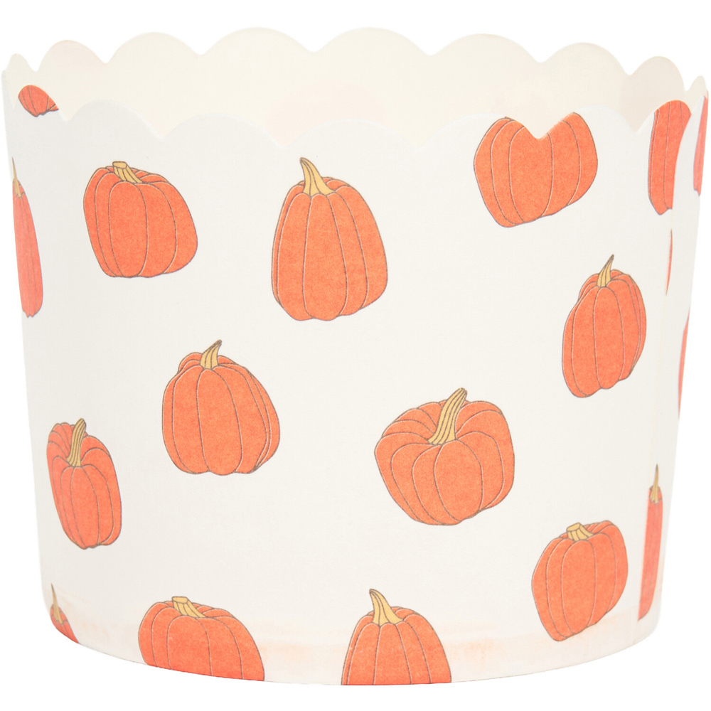 Pumpkin Cupcake Cases with Toppers Image 6
