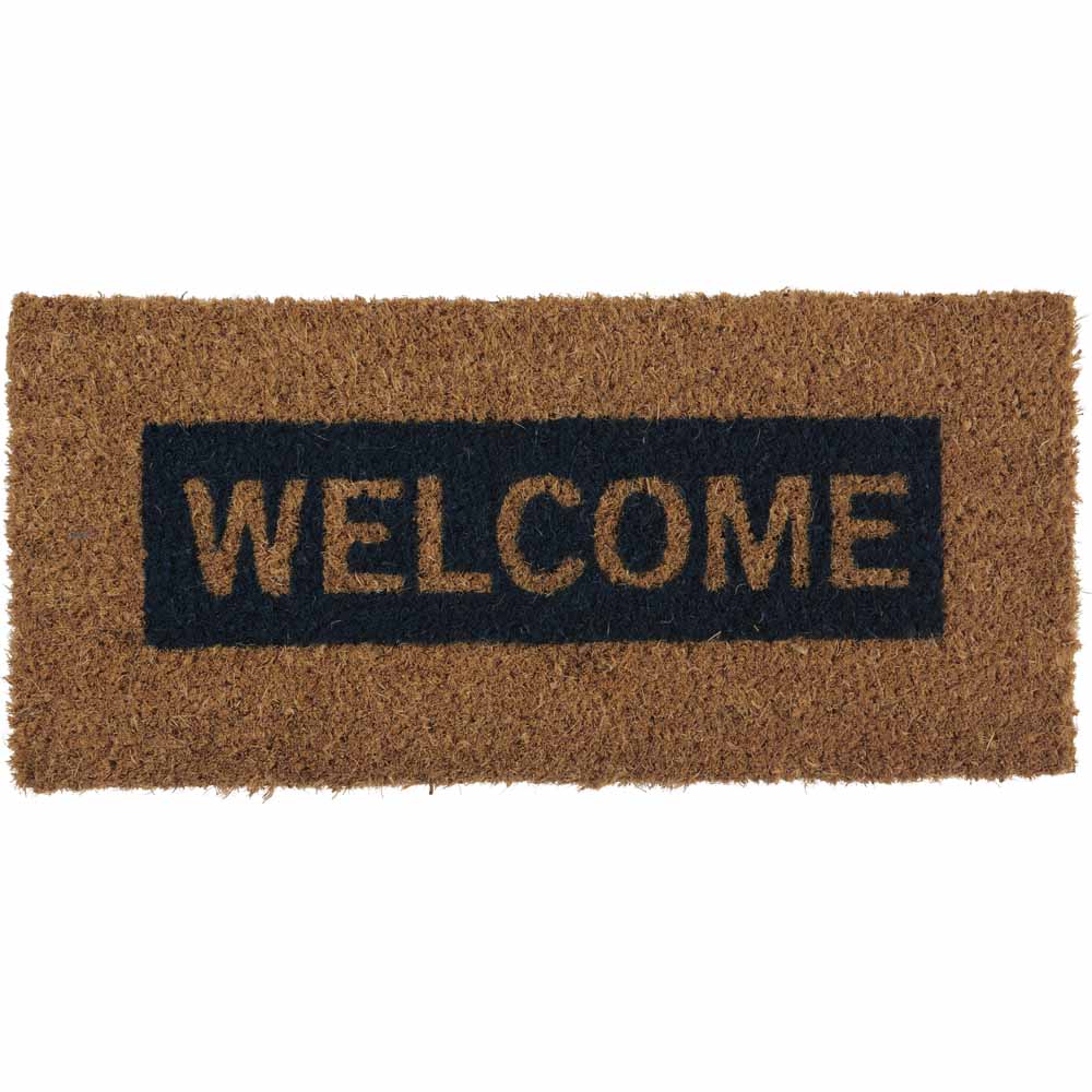 Wilko Step Coir Mat Wilko