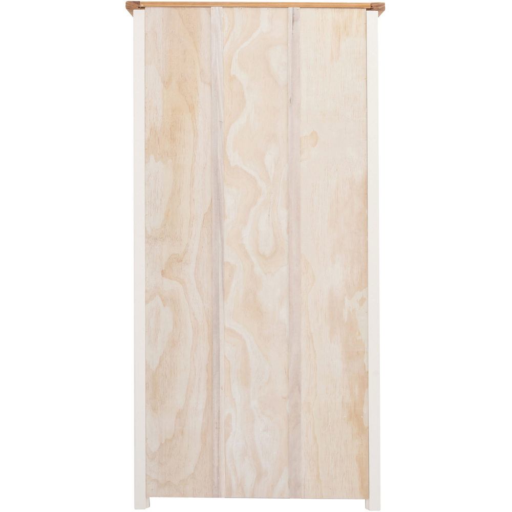 Trevi 5 Shelf Off White Bookcase Image 4