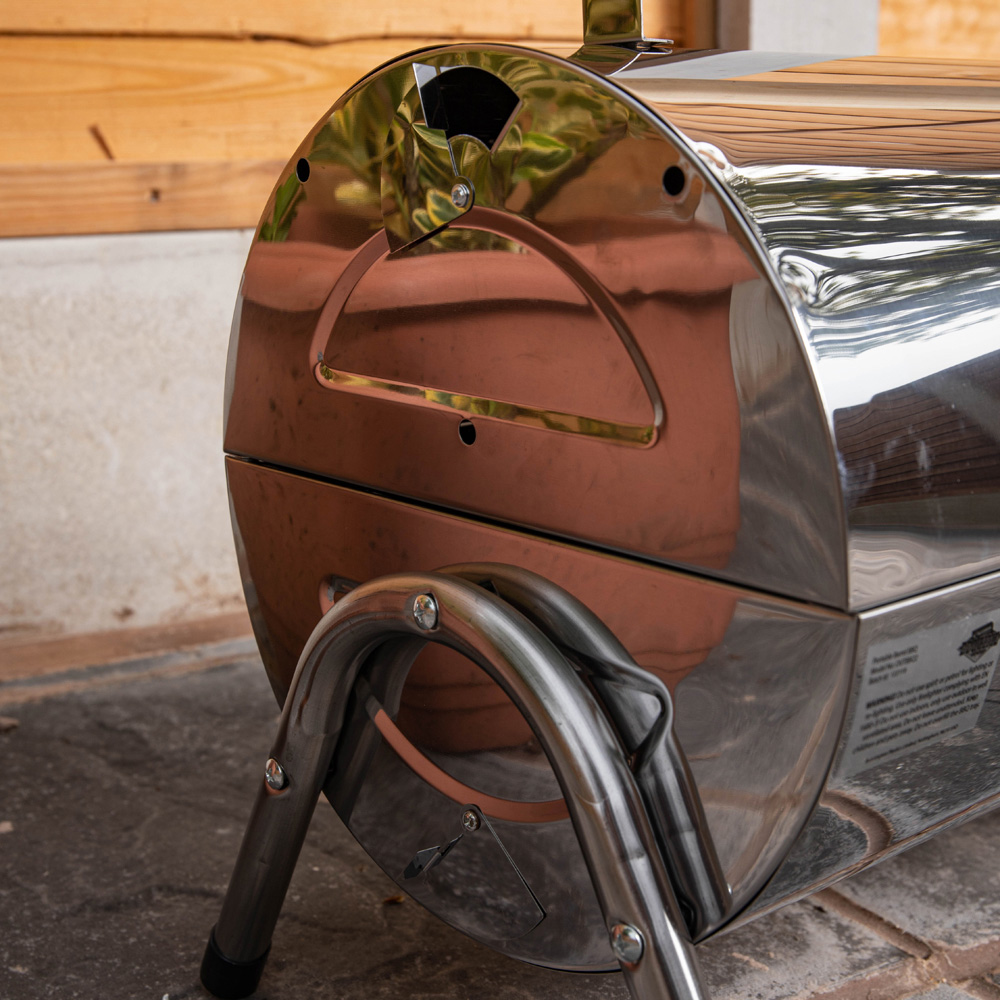 Samuel Alexander Barrel Style Portable Charcoal Camping BBQ Image 7