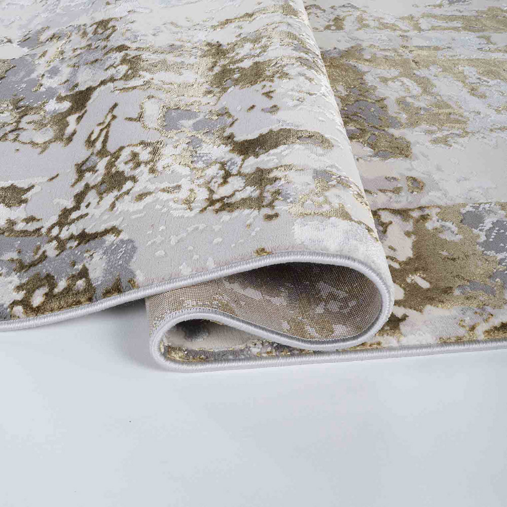 Desire Rugs Styra Gold Abstract Rug 160 x 230cm Image 3