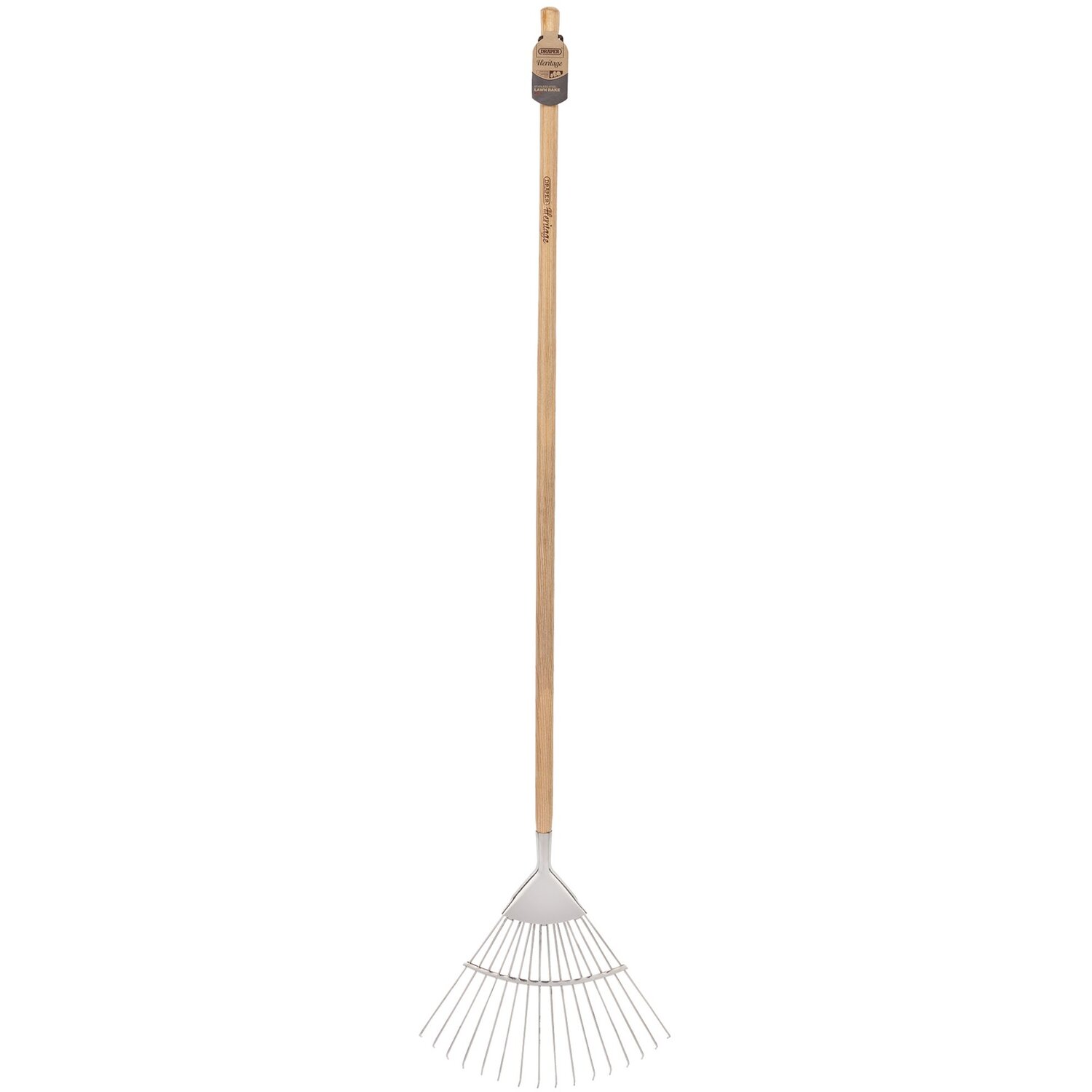 Leaf Rake Stainless Steel Image 1