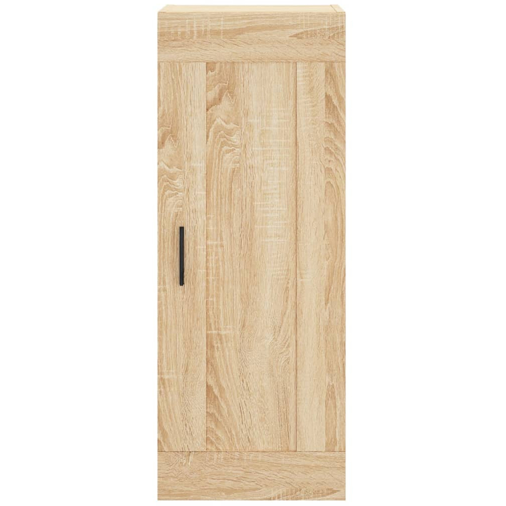 vidaXL Single Door 3 Drawer Sonoma Oak Highboard Image 7