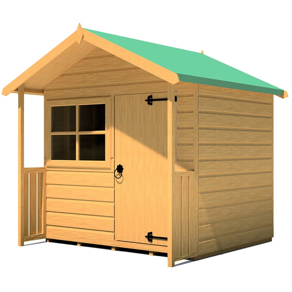 Shire 5 x 4ft Shiplap Apex Clubhouse Image 1