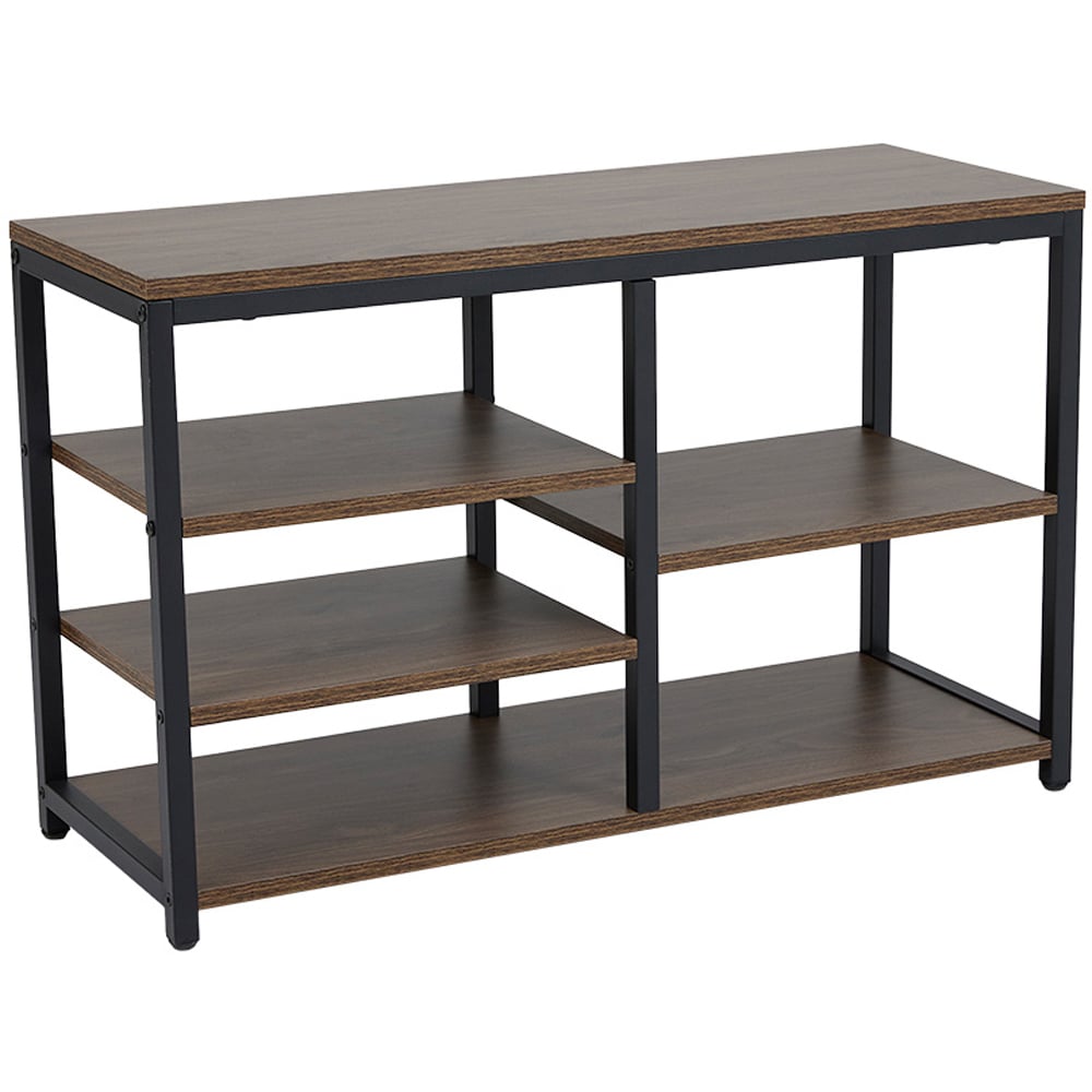 H&O Direct 4 Shelf Shoe Rack Bench Image 1