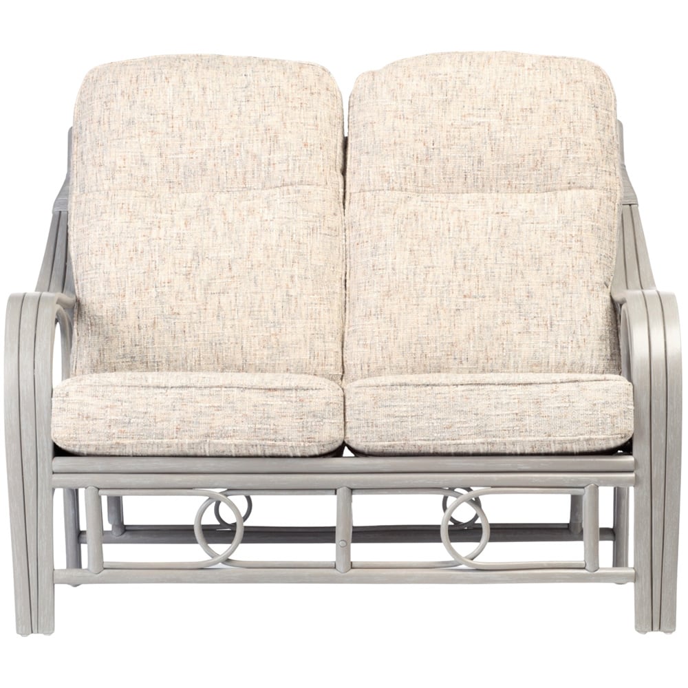 Desser Furniture Madrid 4 Seater Grey Farrow Sofa Set Image 4