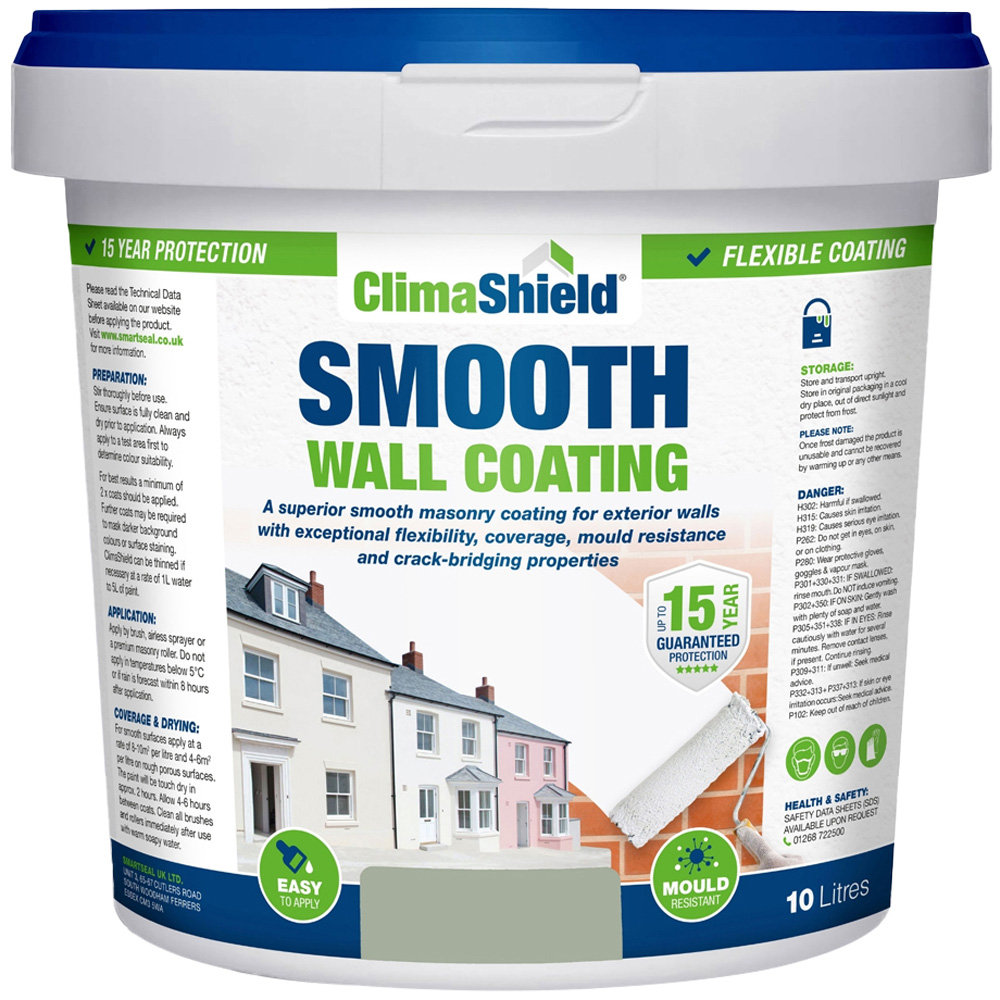 Smartseal Natural Olive Smooth Wall Coating 10L Image 2