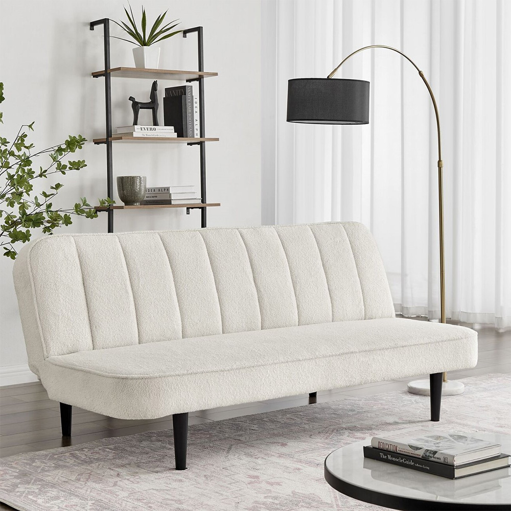 Sutton Sofa Bed White Image 6