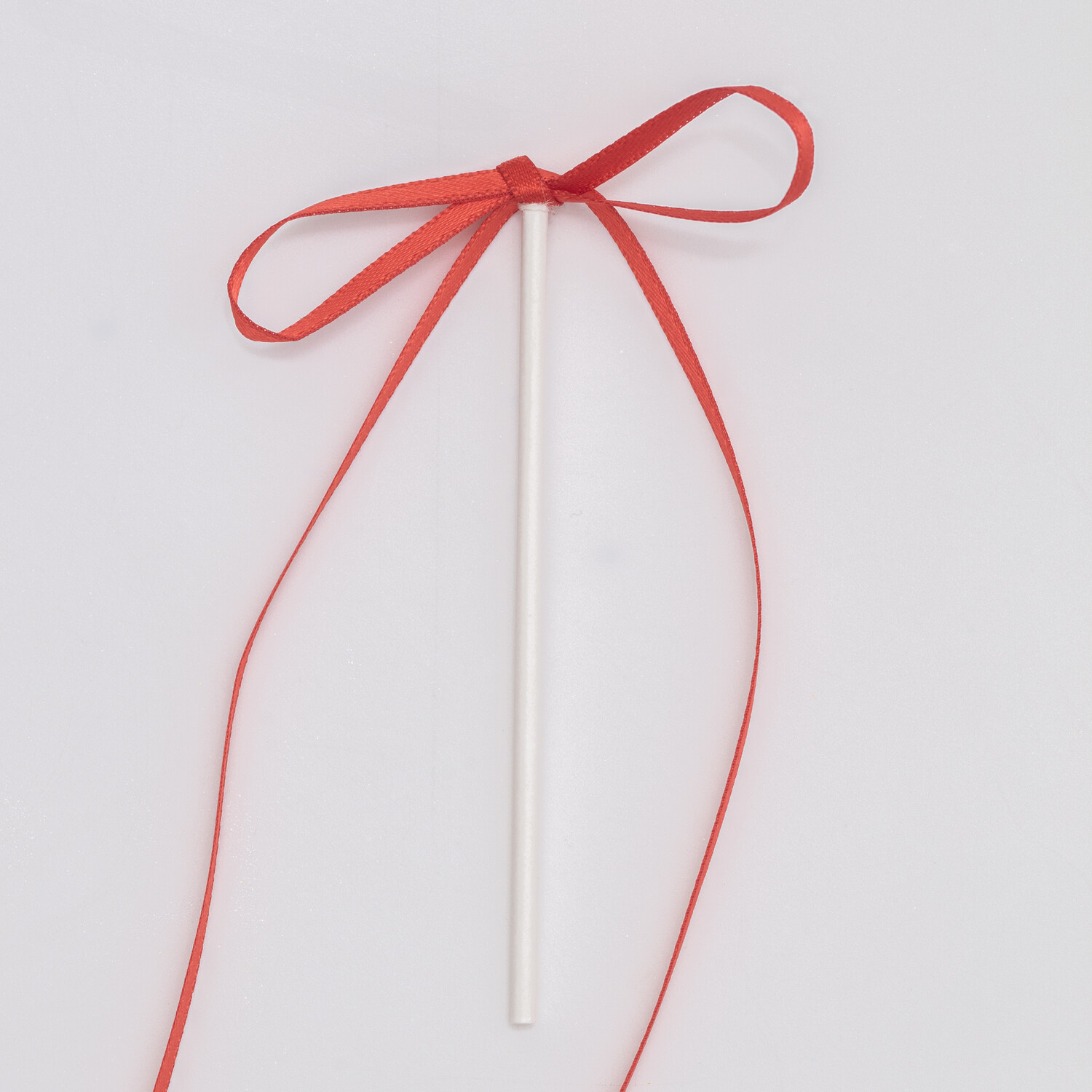 PME Red Ribbon Bow Toppers 8pk Image 4