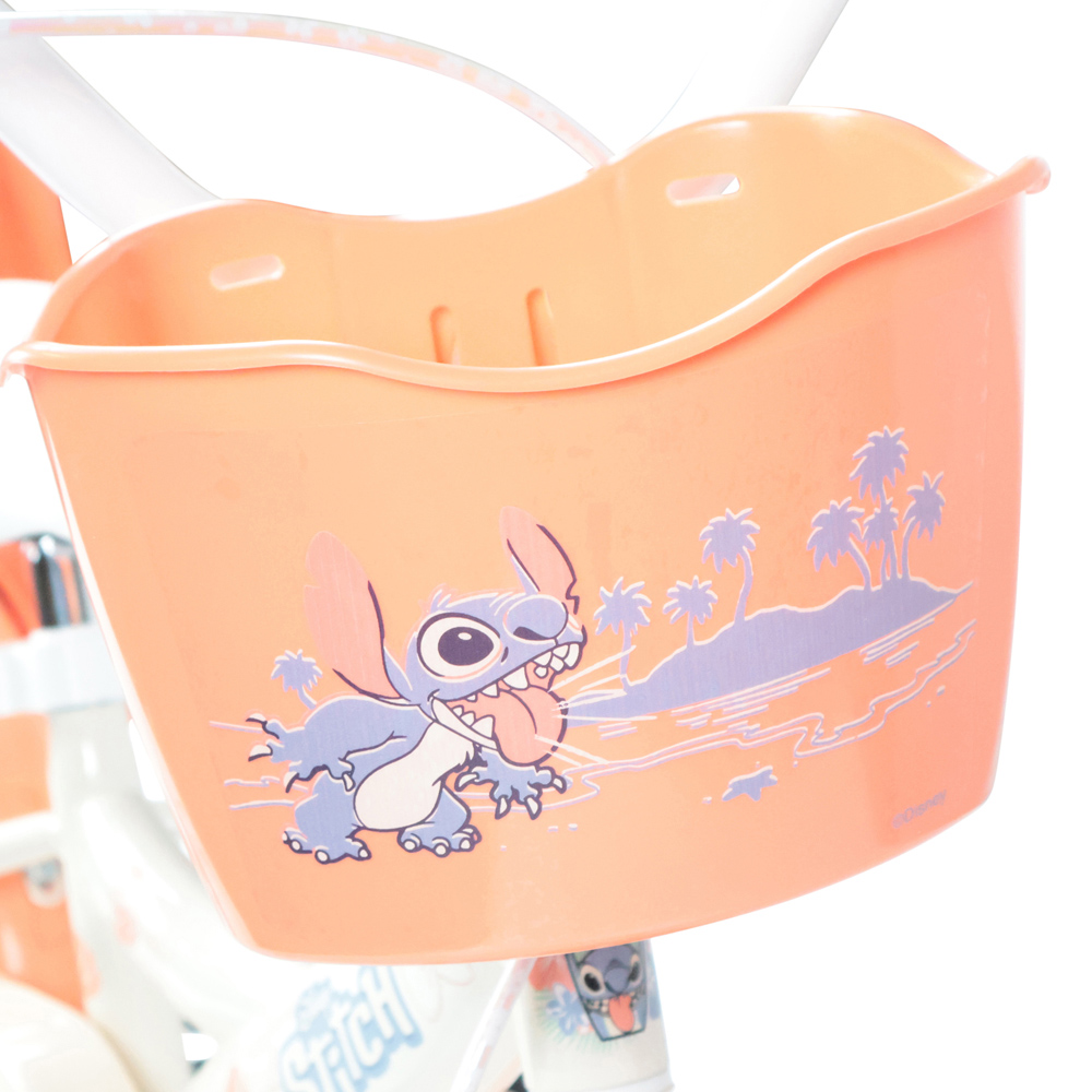Denver Disney Stitch 12 inch Kids Bicycle with Stabilisers Image 2