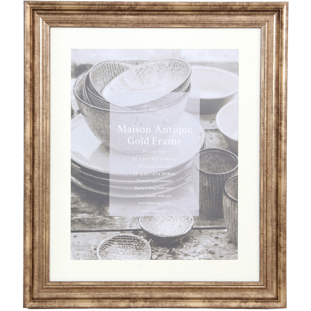 Maison Antique Gold Frame 6x4 inch Image 3
