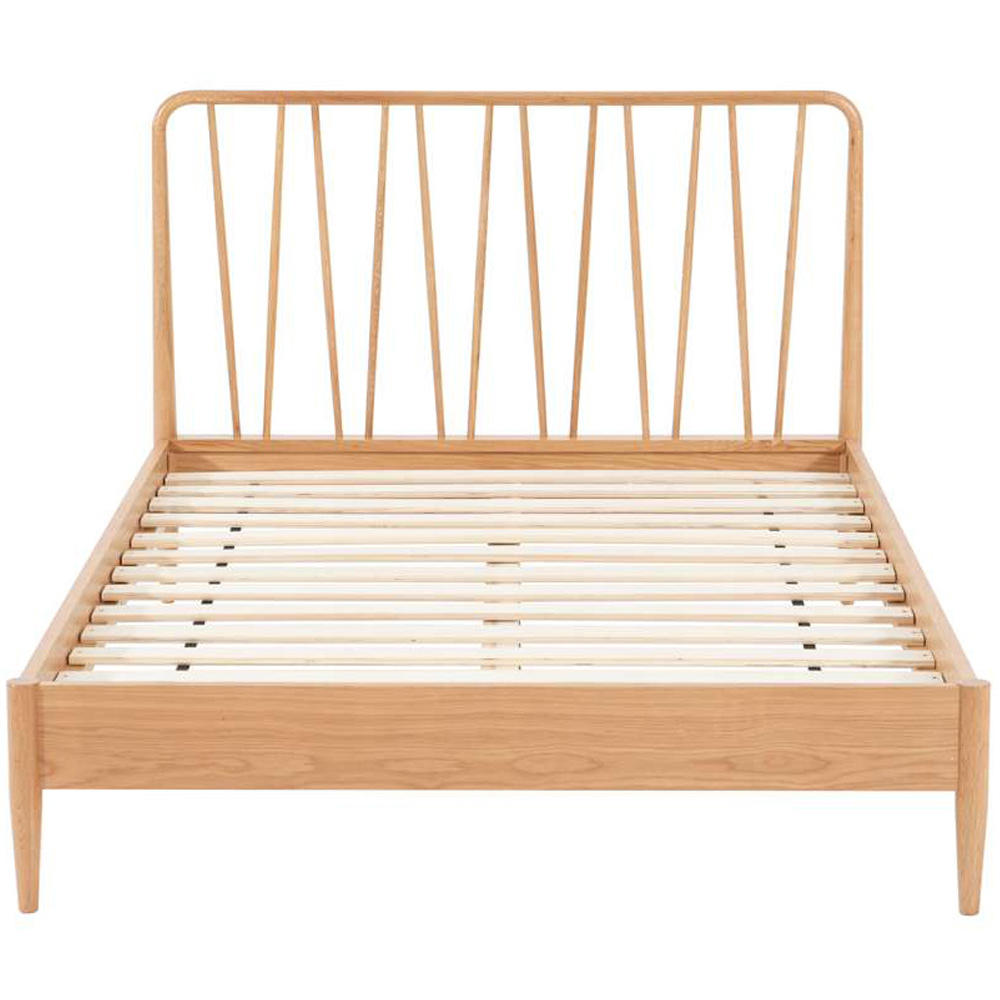 Jesper Super King Oak Bed Frame Image 5