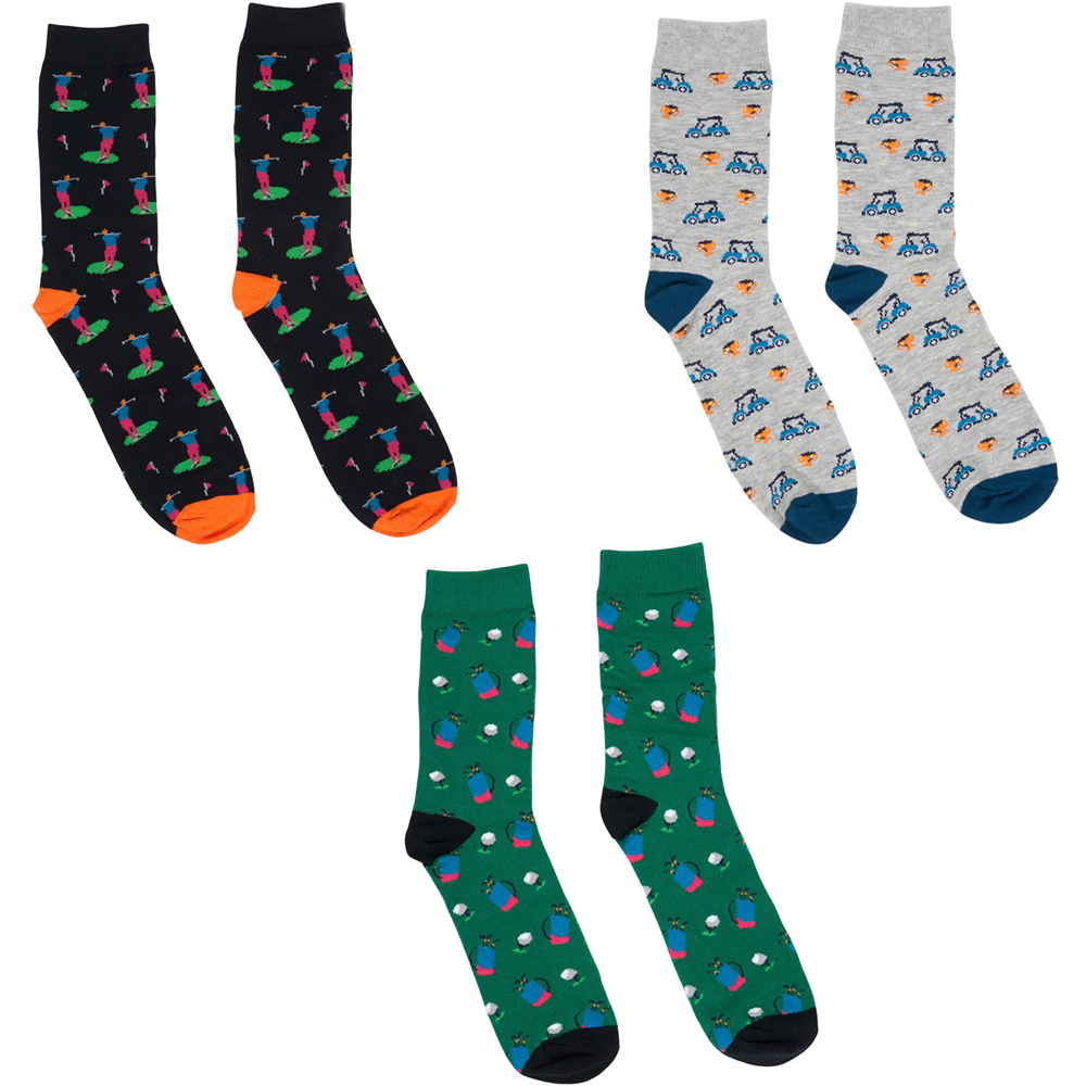 Pack of 3 Golf Socks Image 1