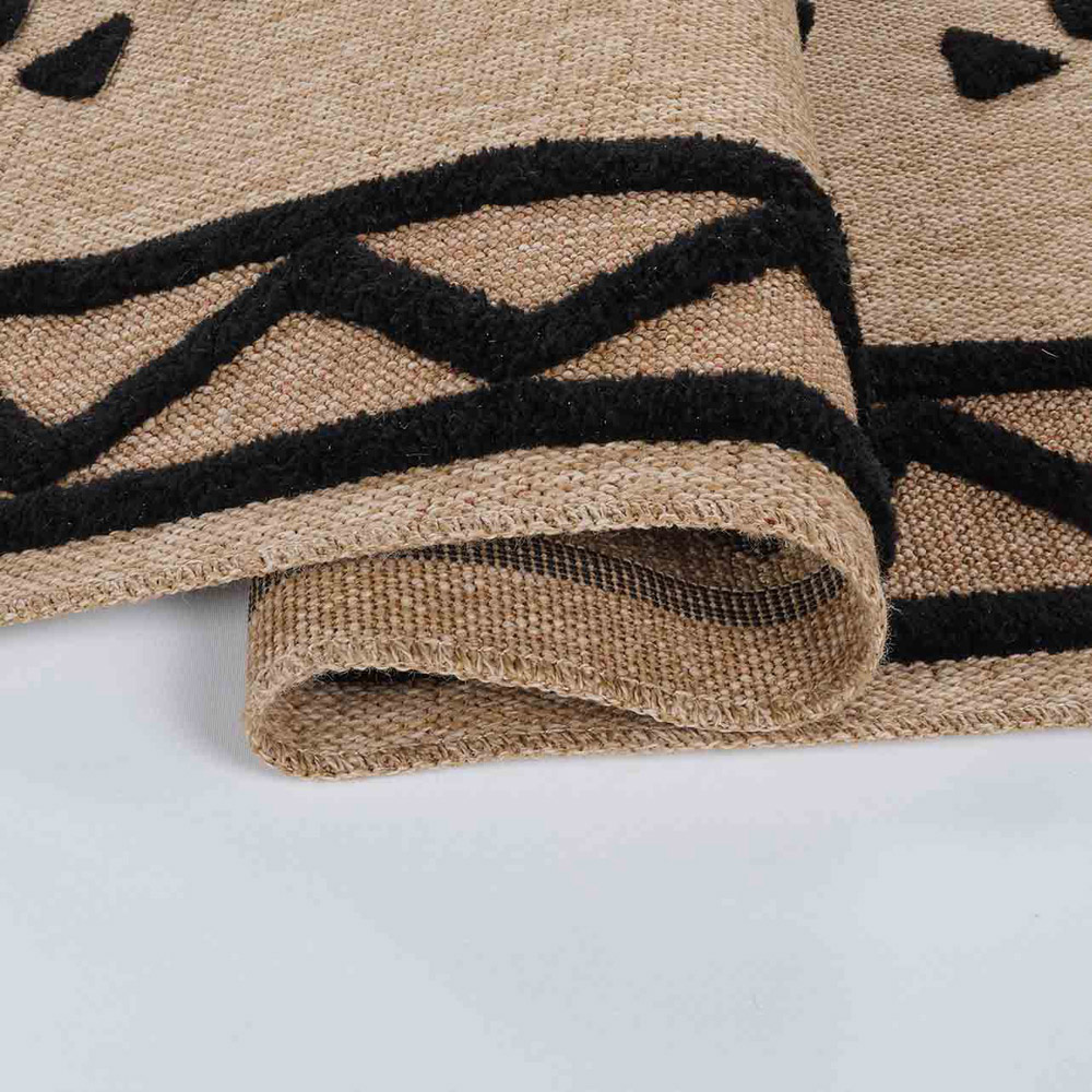 Desire Rugs Harper Black Diamond Rug 50 x 80cm Image 3