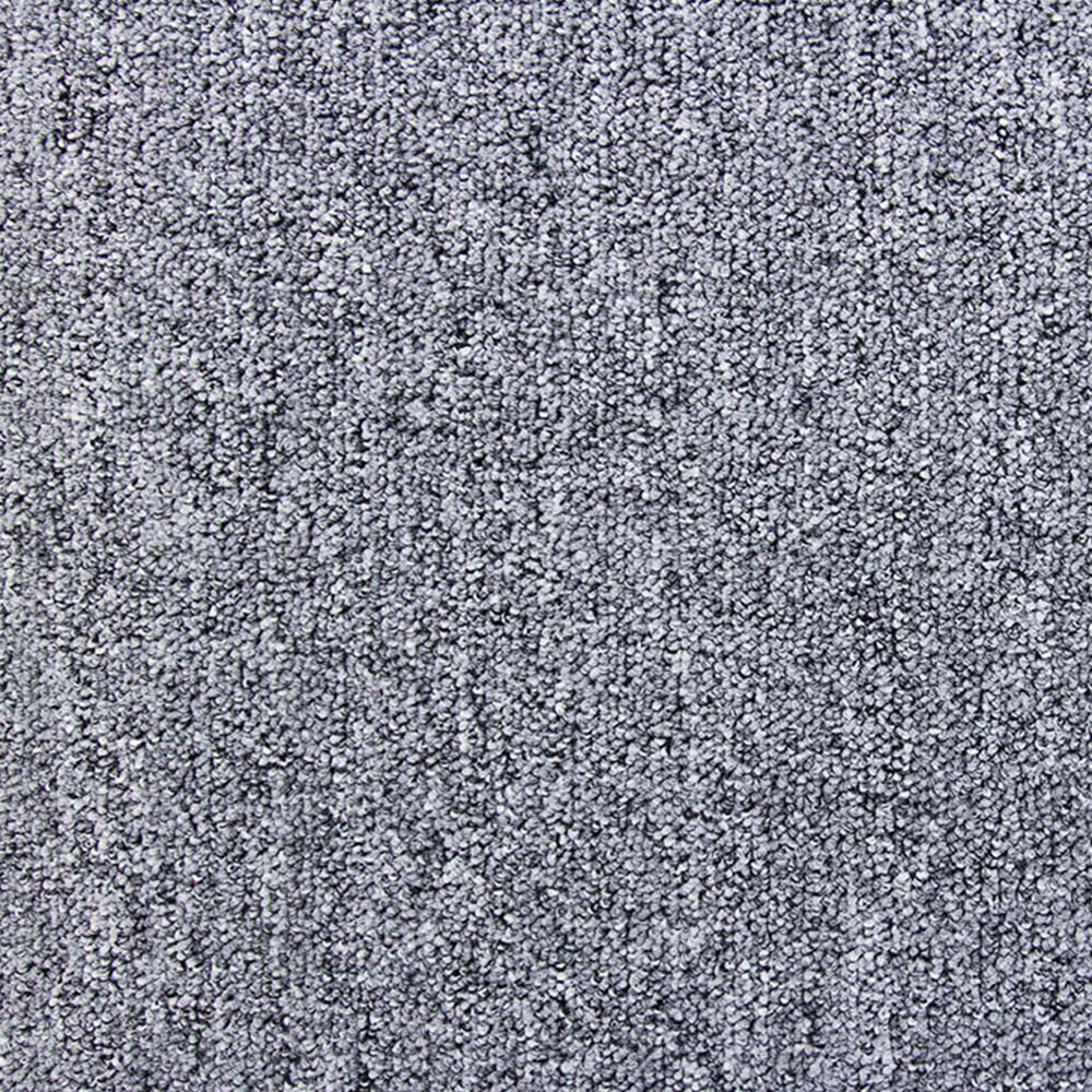 MonsterShop Platinum Grey Carpet Floor Tile 20 Pack Image 1