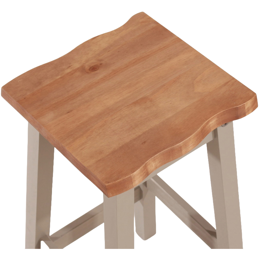 Core Products Corona 2 Seater High Breakfast Table Set Grey Image 4