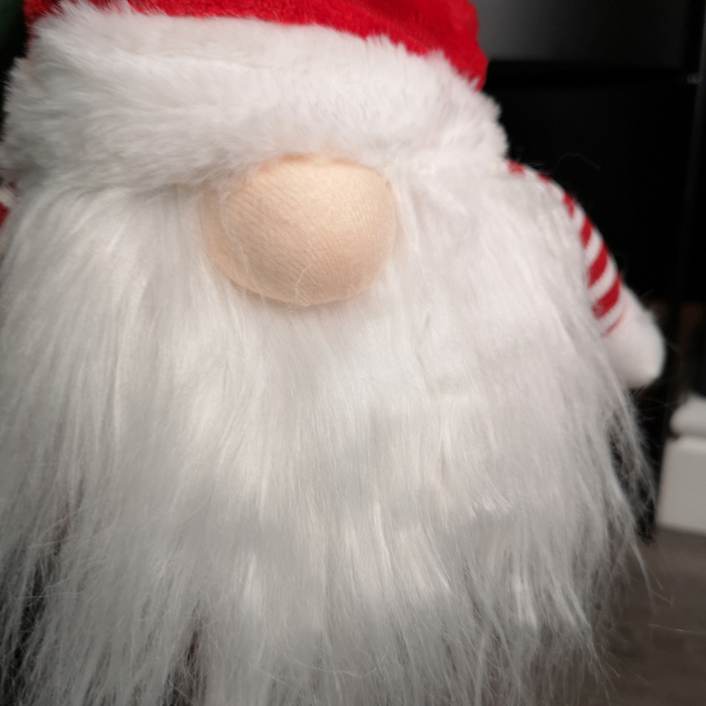 Samuel Alexander Red Grooved Hat Plush Standing Gonk Christmas Decoration 67cm Image 3