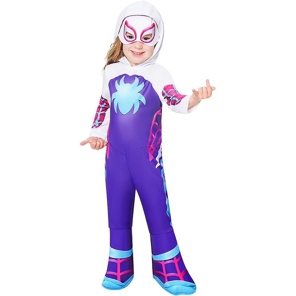 Marvel Spidey and His Amazing Friends Kids Ghost Spider Costume 5-6 Years Image 1