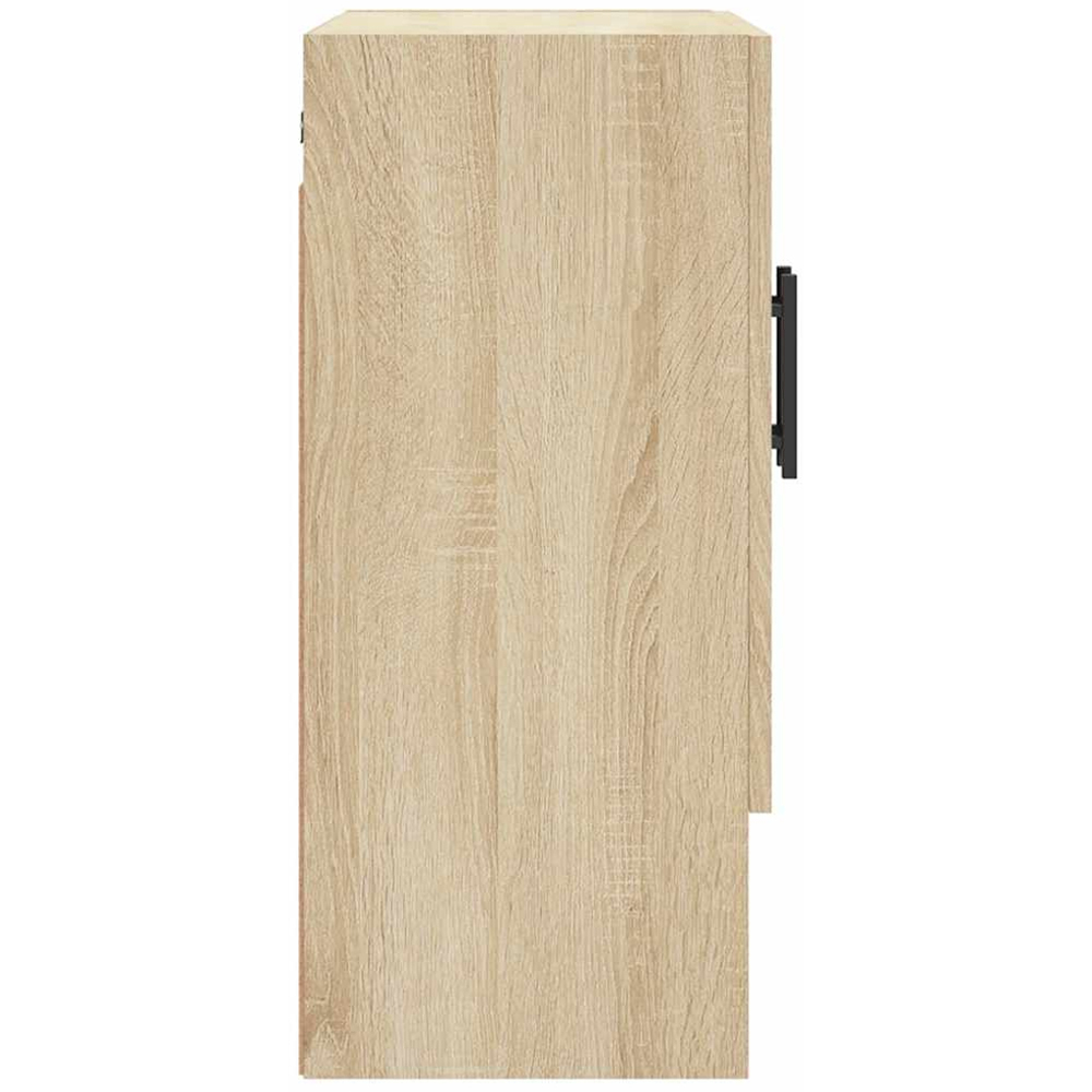 vidaXL 2 Door Single Shelf Sonoma Oak Wall Cabinet Image 7