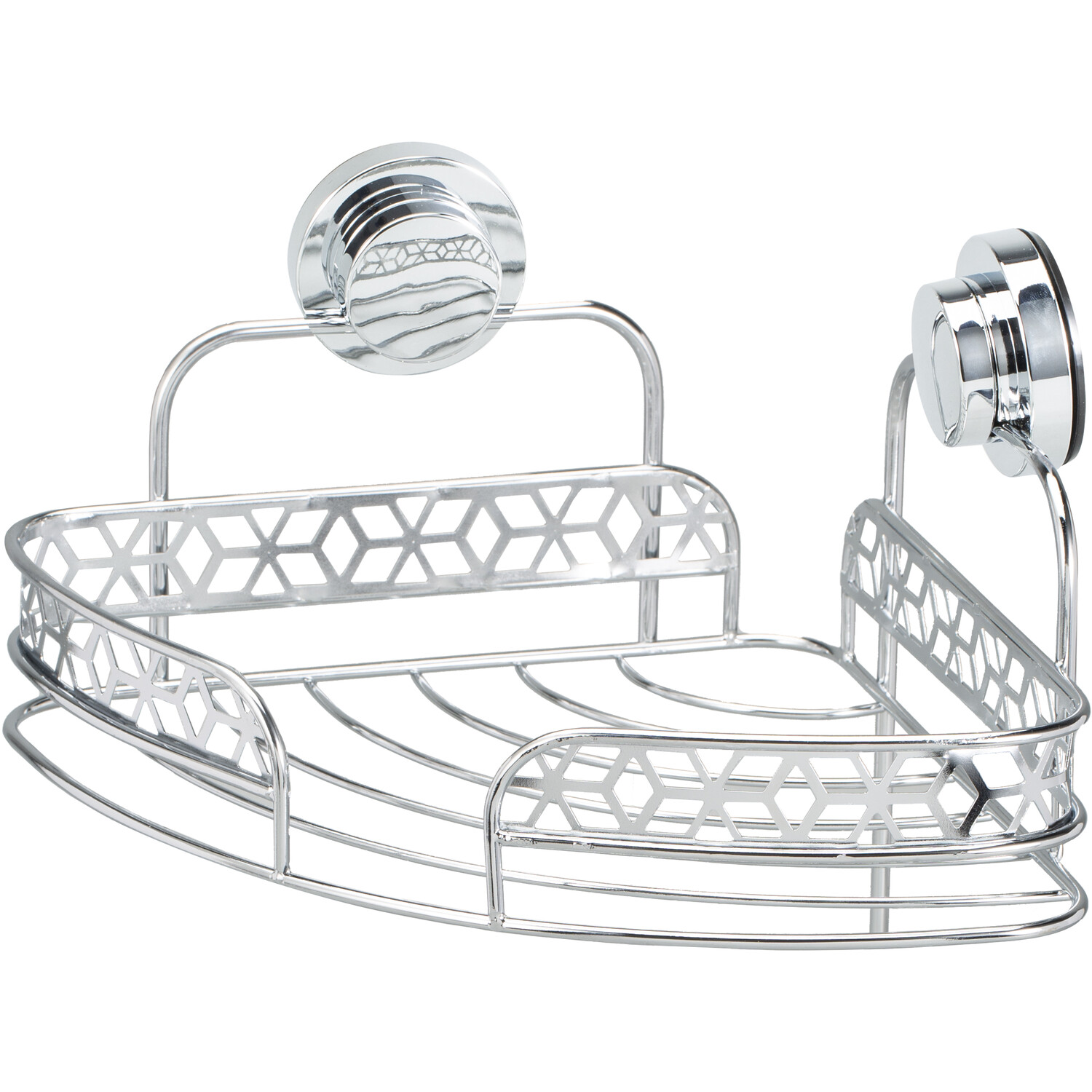 Geo Bathroom Corner Basket - 1 Image 1