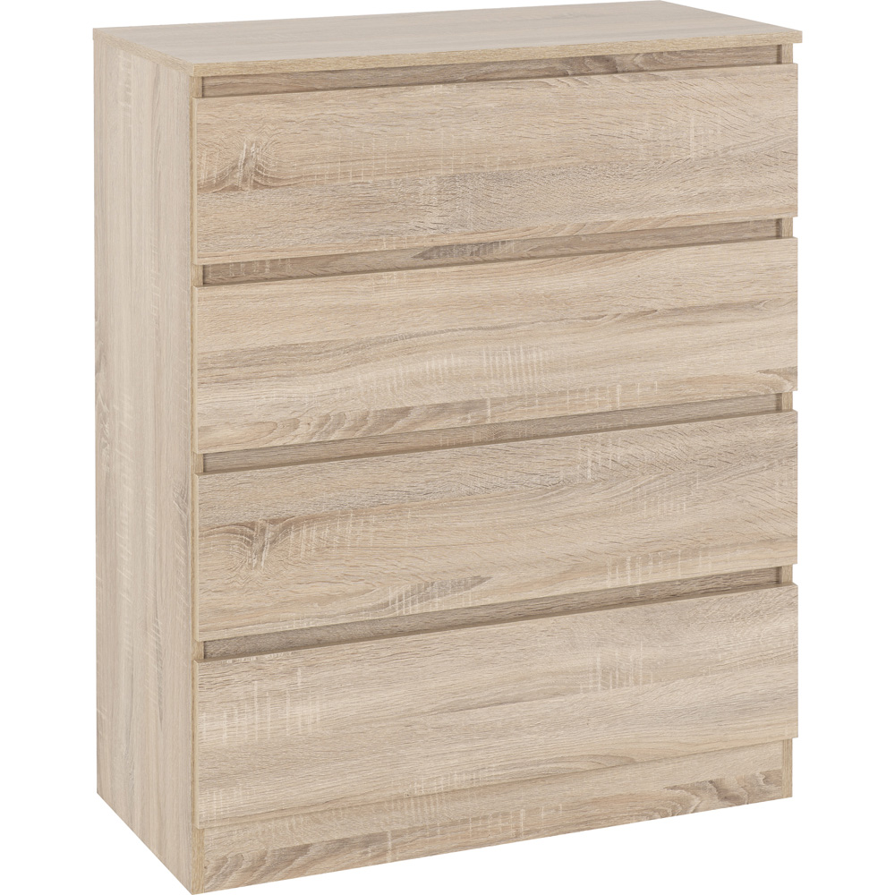Seconique Malvern Sonoma Oak Effect 3 Piece Bedroom Furniture Set Image 5