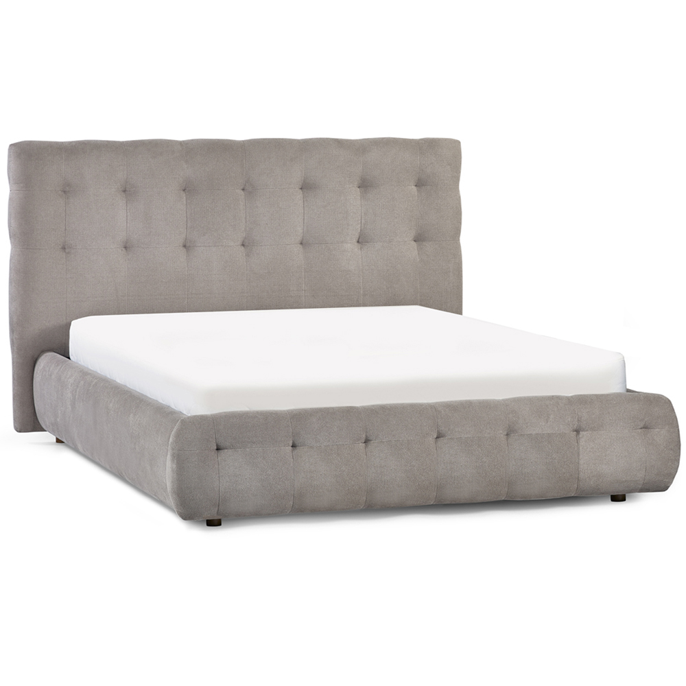 Julian Bowen Odette Double Light Taupe Bed Frame Image 2