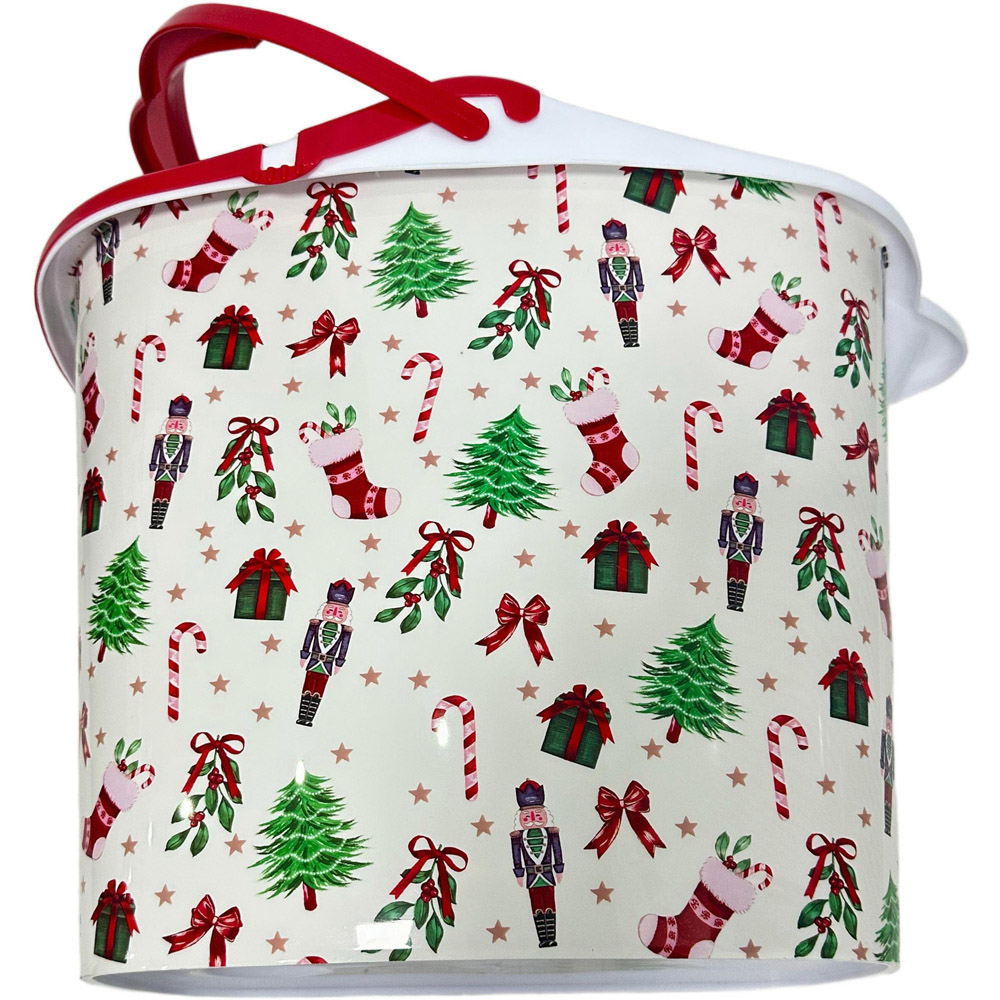 Christmas Design Cleaning Bucket Image 2