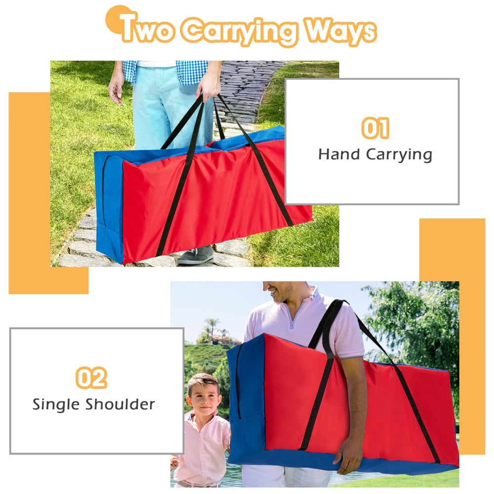 Costway Giant 4 in A Row Game Storage Bag Image 6