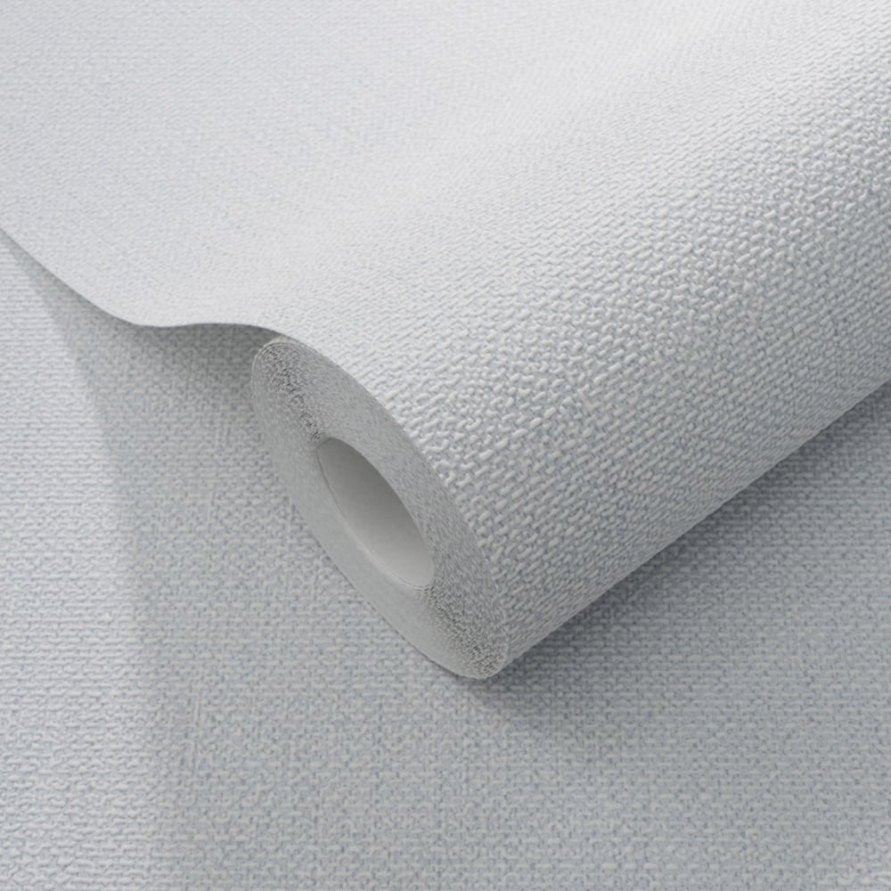 Erismann Opus Dolce Luxury Woven Plain Grey Wallpaper Image 2