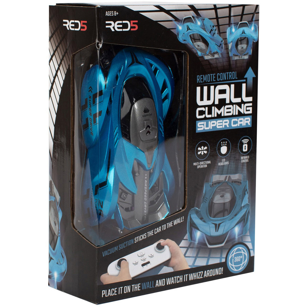 Remote Controlled Wall Climbing Super Car Blue Image 4