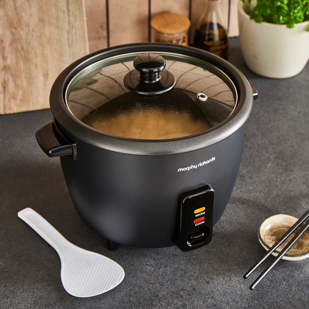 Morphy Richards 471001 Black 1.5L Rice Cooker Image 2
