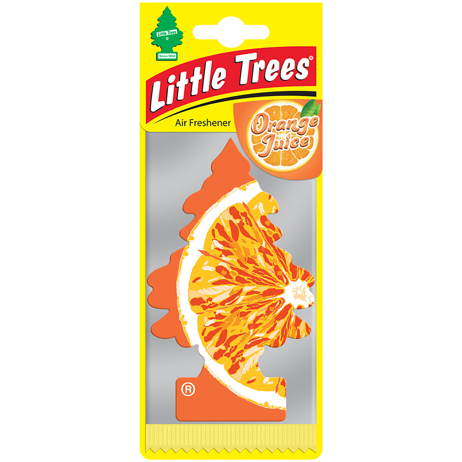 Little Trees Orange Car Air Freshener Image