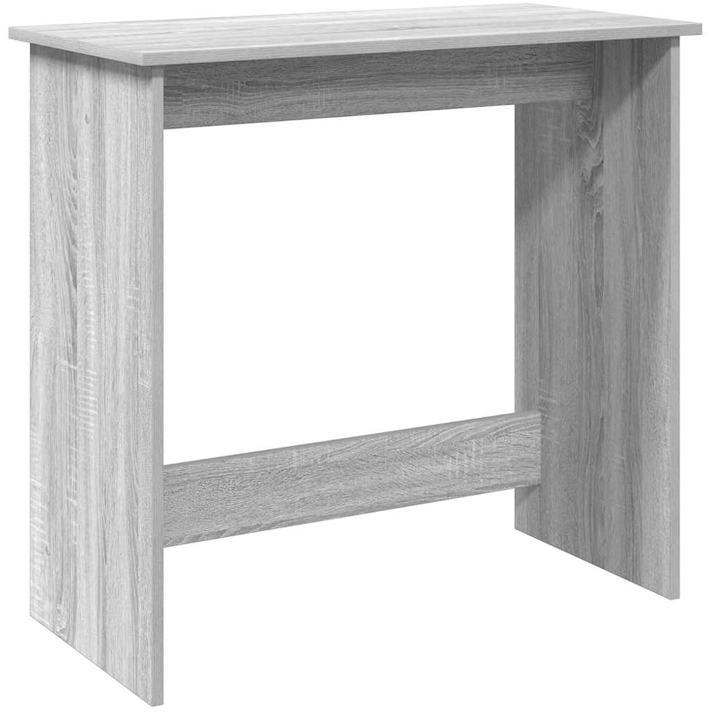 vidaXL Computer Desk Grey Sonoma Image 2