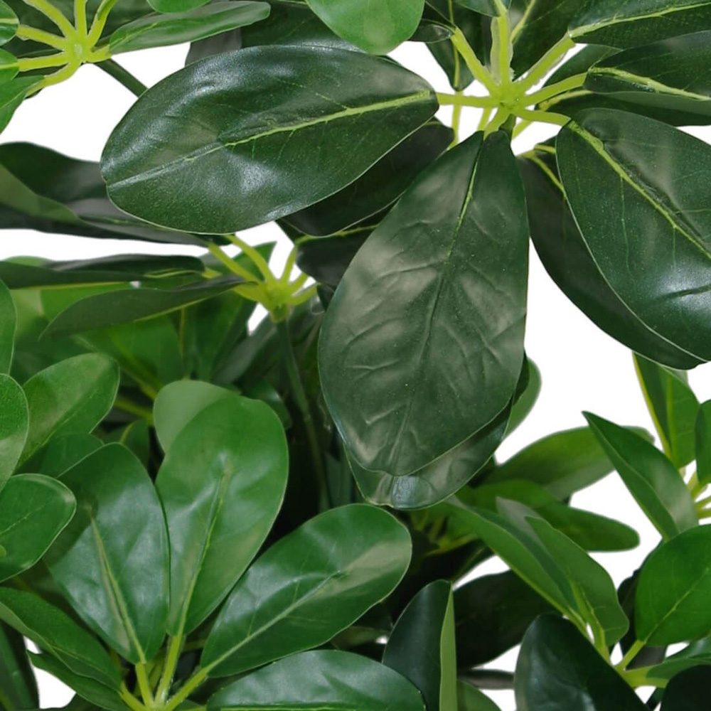 Leaf Arboricola Bush Small Artificial Plant Pot 55cm Image 4