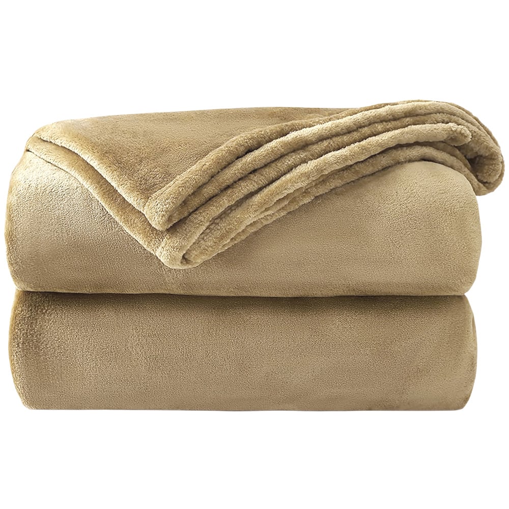 Velosso Mink Flannel Faux Mink Throw 150 x 200cm Image 1