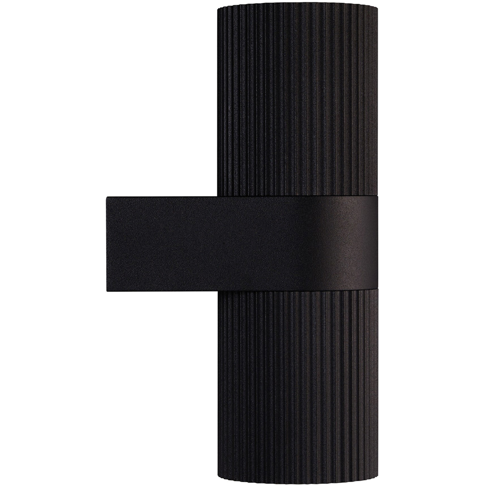 Nordlux Kyklop Ripple Black Wall Light Image 4