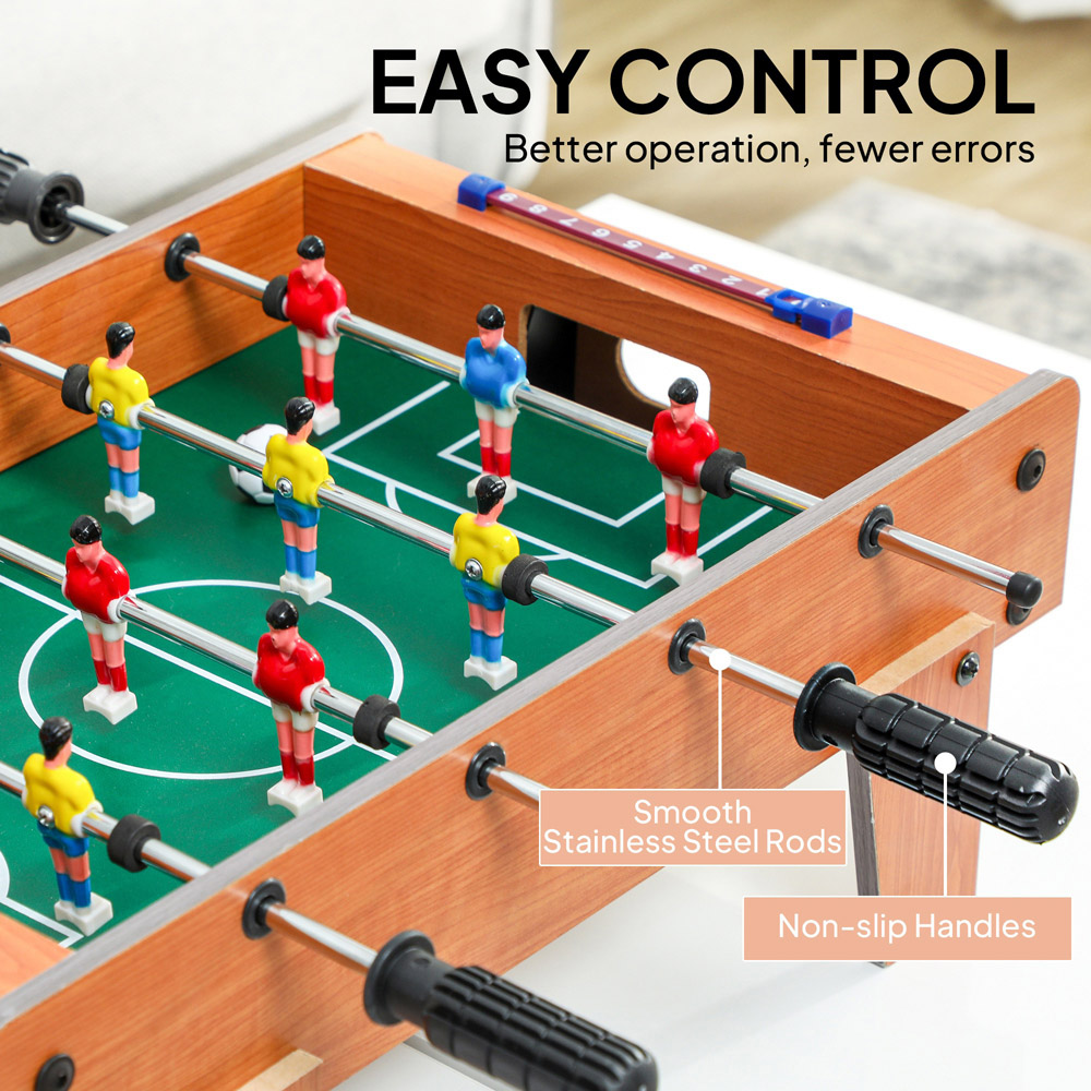 SPORTNOW Kids Compact Foosball Table Image 6