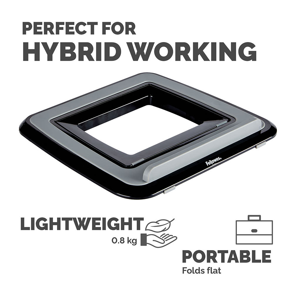 Fellowes I-Spire Series Black Laptop Stand Image 4