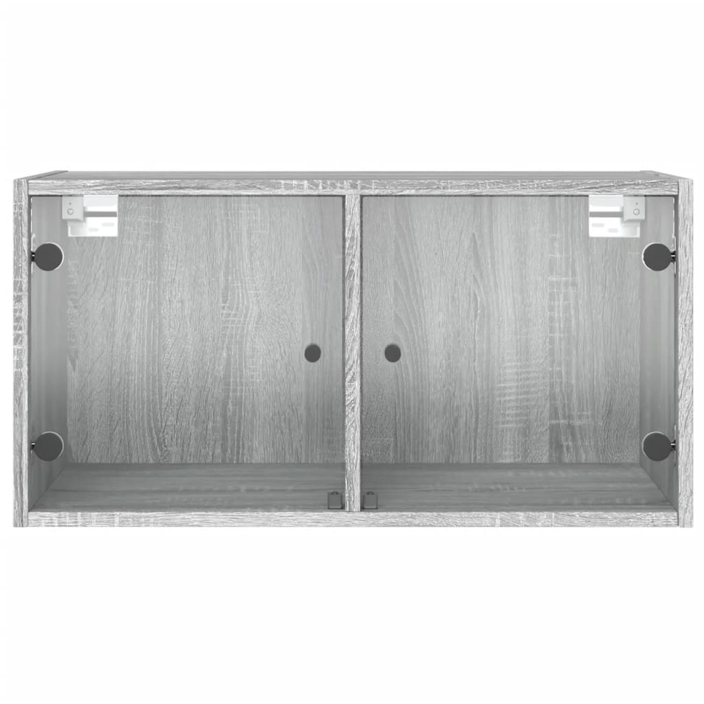 vidaXL 2 Door Grey Sonoma Wall Cabinet Image 6
