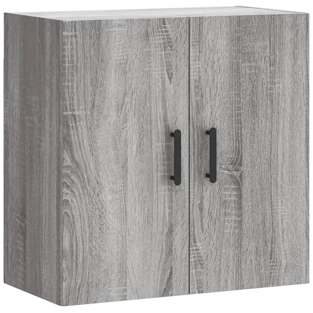 vidaXL 2 Door Grey Sonoma Oak Wall Cabinet Image 2